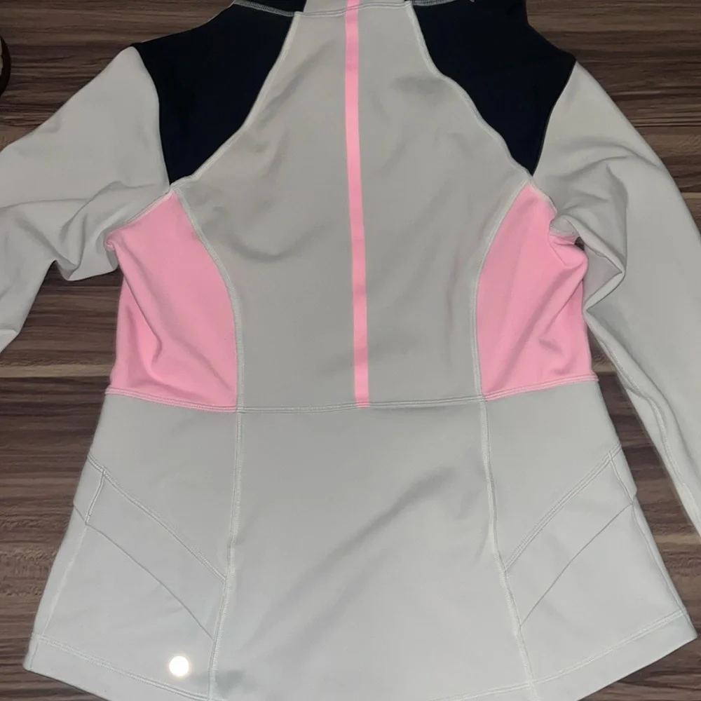 Lululemon Studio Surf Dune Black Bleached Coral Hooded Jacket - Picture 11 of 16